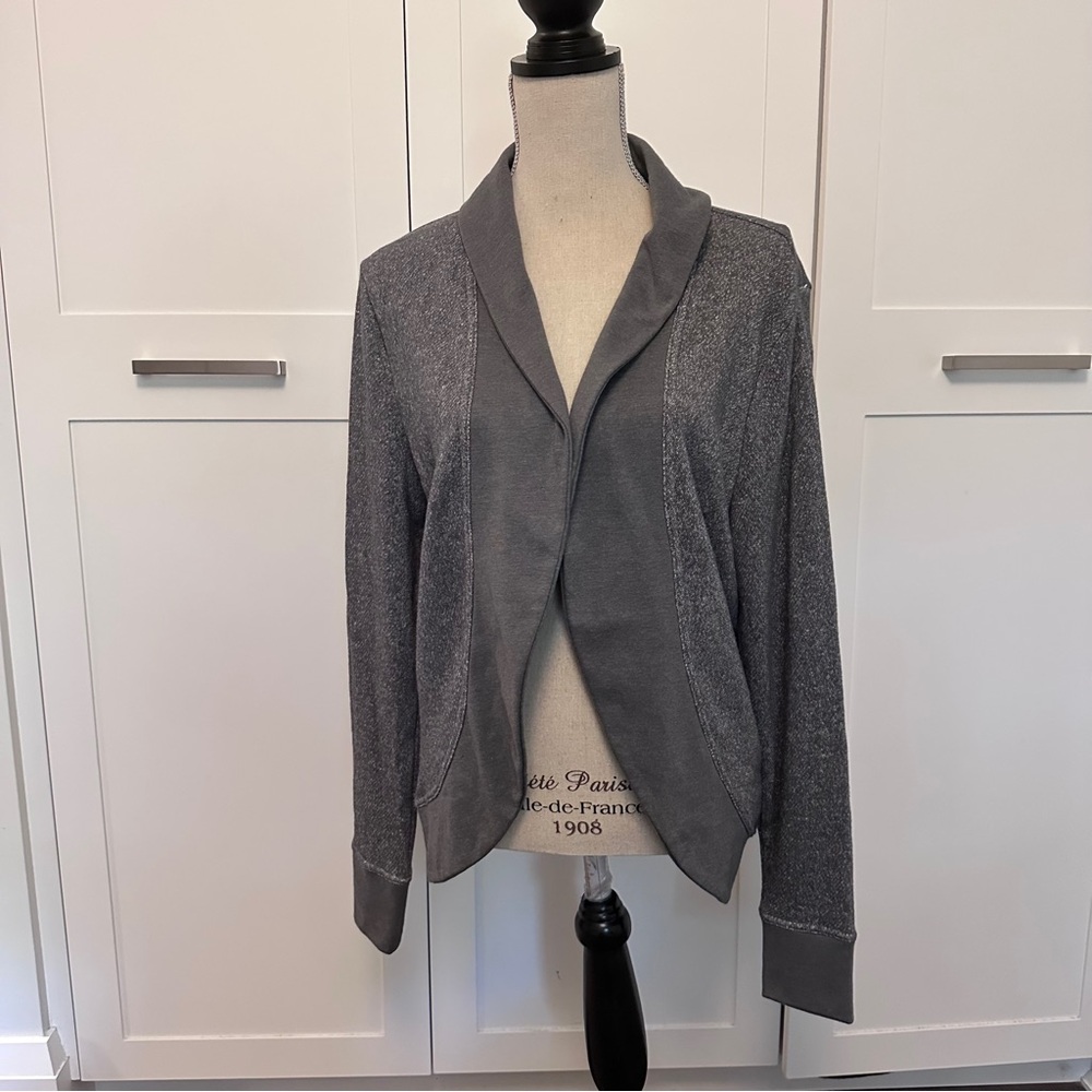 Banana Republic Women's Gray Open-Front Cardigan